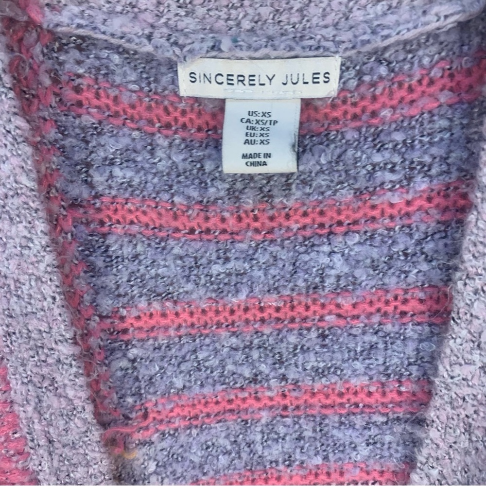Sincerely Jules Textured Patchwork Cozy Oversized Floral Cardigan - Picture 2 of 11